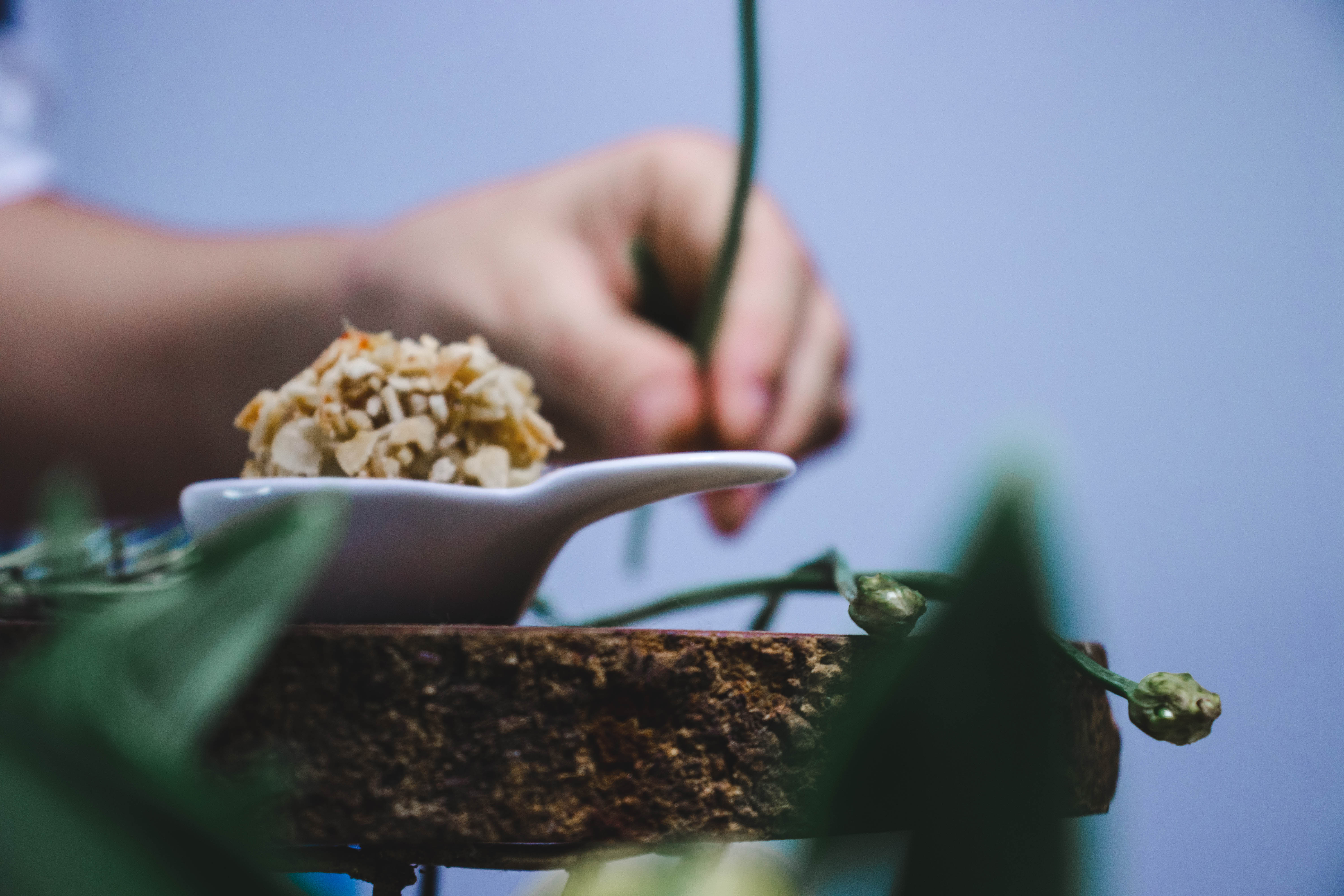 Bastidores Fotografia de Comida