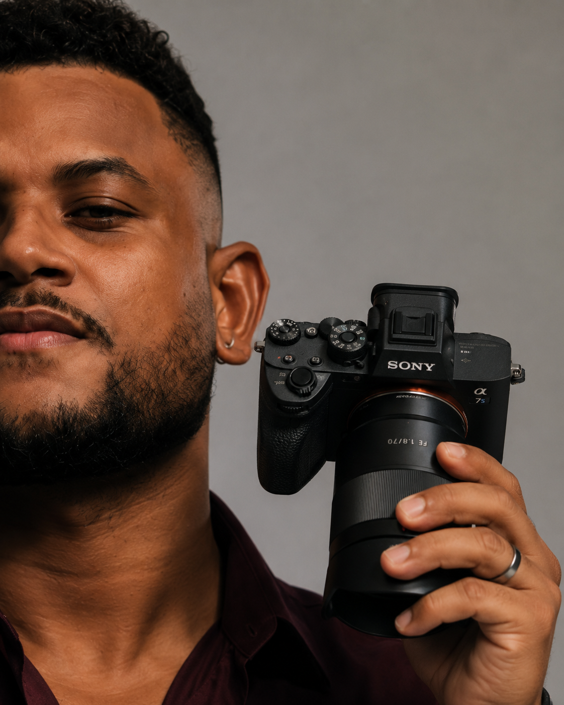 Matheus Vizzual com Câmera Sony
